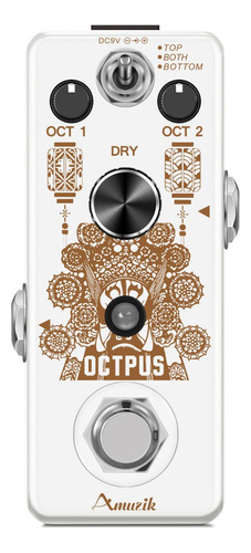 Pedal De Guitarra Amuzik Lef-3806 Octopus, Pedal Digital O