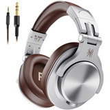 Fone Headset Dj Profissional Studio Monitor Oneodio Brown