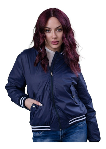 Campera Bomber Mujer Madrid Premium Con Matelase