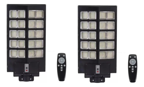 Pack X2 Foco Solar Led 1000w Foco Solar Exterior