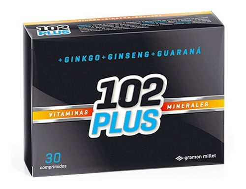 102 Años Plus X 30 Comp. Antioxidante Energizante