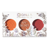 Trio De Blush Matte My Secret - Dalla Cor Do Blush Blushes