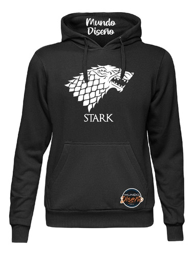 Poleron Con Capucha Mujer Got Game Of Thrones Stark House