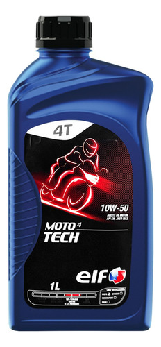 Aceite Elf Tech Moto 4t 10w 40 50 60 Sintetico Siamotos+