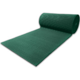 Tapete Passadeira Emborrachada Pvc Antiderrapante 0,65x3,00m Comprimento 3 M Cor Verde Largura 0.65 M