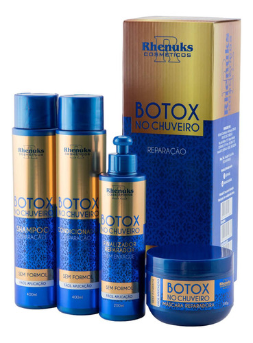 Kit Capilar Rhenuks - Botox No Chuveiro