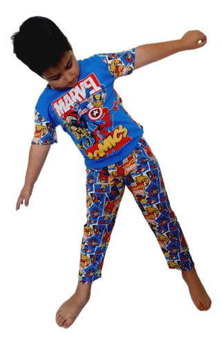 Pijamas Dibujos Animados Niña Y Niño Talla 4 - 6 Y 8 