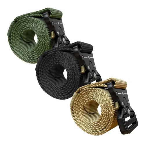 Cinturon Tactico Militar Airsoft Tactico Outdoor Hebilla