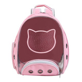 Mochila Transportadora De Mascotas Pvc Cristal 