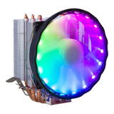 Cooler Rgb Led Fan Pc Intel Amd 775 1151 1155 1150 Am3+ Am4