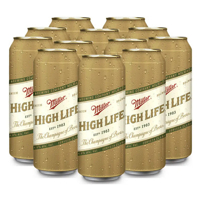 Cerveza Miller High Life 12 Latas De 710ml | MercadoLibre