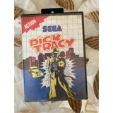 Dick Tracy Sega Master System Original En Caja