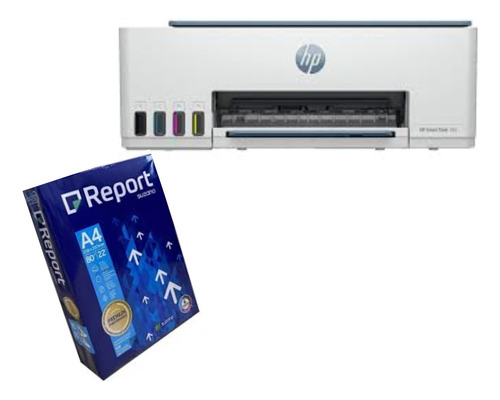 Impresora Multifuncional Hp Smart Tank 585 + Resma 