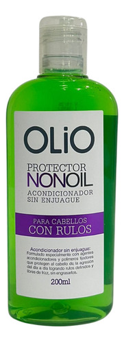 Protector Acondicionador Sin Enjuague Para Rulos Olio X250ml