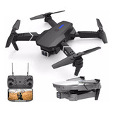 Drone E88 Con Camara Frontal Y Central 4k 3 Velocidades