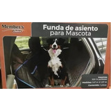 Funda De Asiento Para Mascota Perro Gato Members Ch