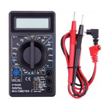 Multimetro Tester De Corriente  Digital Con Buzzer Y Cables