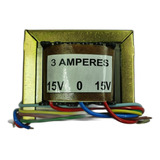 Transformador Trafo 15 0 15v 3a 15+15v 110/220 Ou 0-30v 1,5a