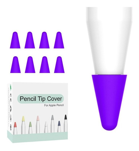 Protector De Punta Apple Pencil 1 | 2 Generación Morado