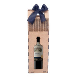 Caixa Vinho Presente Embalagem Madeira Resistente Promoção