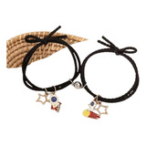 Pulsera 2x1 Pareja Amistad Novios Astronauta Amigos Iman 07