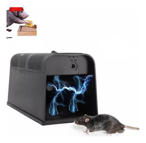 Humane Electronic High Rat Trap Interior