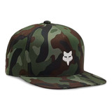 Gorra Fox Modelo Green Camo Tech Snapback Para Hombre