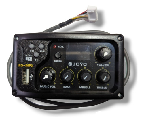 Micrófono Ecualizador Para Guitarra Joyo Mp3