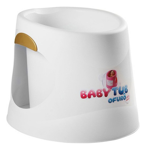Banheira Ofuro Baby Tub Branco 1 A 6 Anos