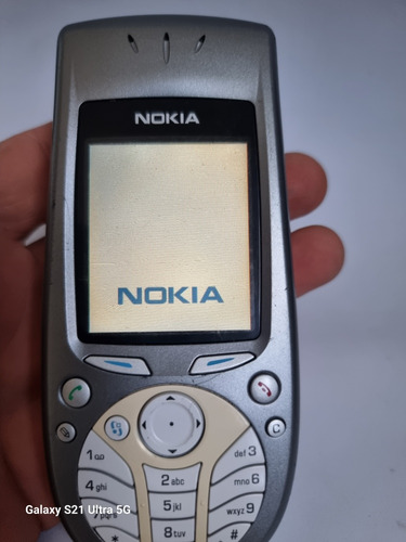 Nokia 3650 Nhl-8 Rarissimo!! Funcionando Leia!!