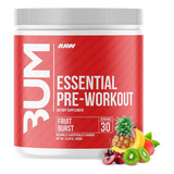 Raw Cbum Essential Pre Workout Pre Entreno 30 Servicios Sabor Fruit Burst