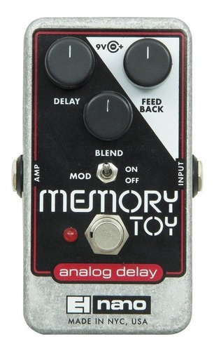 Pedal Para Guitarra Electro-harmonix Memory Toy Delay Nf-e Cor Única