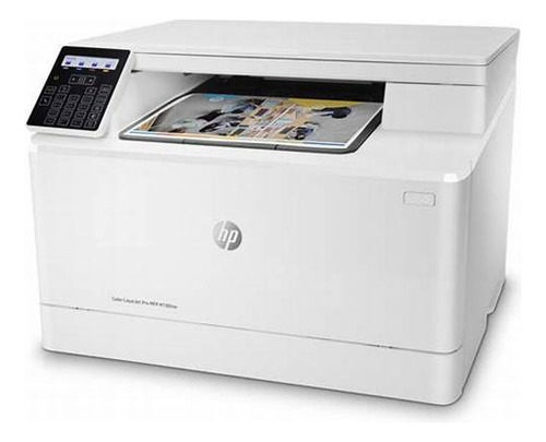 Impressora A Cor Multifuncional Hp Laserjet Pro M182nw 127v