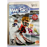 Videojuego We Ski Juego Nintendo Wii Manual