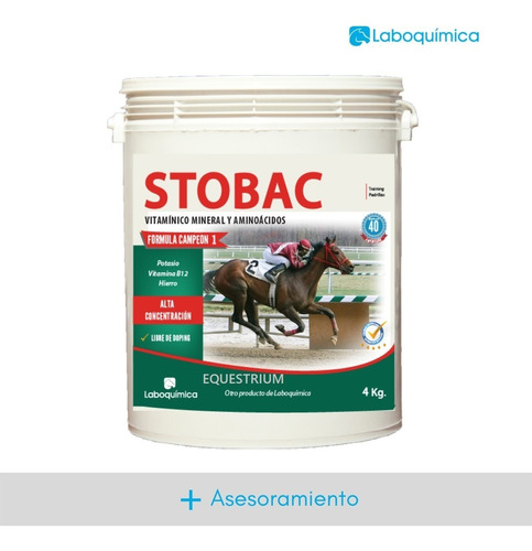 Stobac Suplemento Vitaminico Mineral Training X 4kg + A