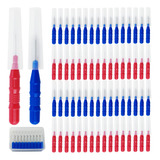 Gxxmei 250pcs Braces Dental Brush Flosser Para Limpiador Int