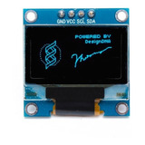 Display Oled 128x64 0.96 I2c Azul Para Arduino Esp8266 Esp32