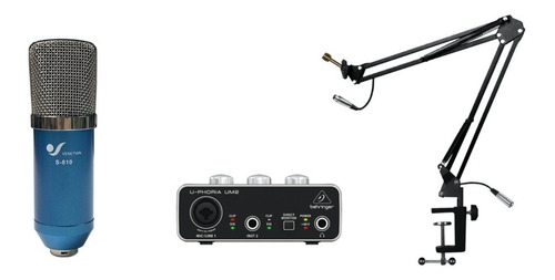 Venetian S810 Combo Placa De Audio Brazo Flexible Y Cable