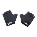 Guantes Cortos Bicicleta Mtb Gimnasio Gel Negro Solomototeam