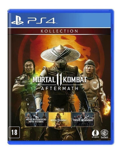 Mortal Kombat 11  Aftermath Kollection Warner Bros. Ps4 Físico