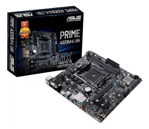 Placa Mãe Prime A320m-k/br Hdmi 2ª E 1ª Geração