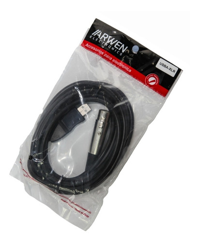 Cable 3mts Microfono Audio Xlr Canon A Usb Pc Compu Arw Htec