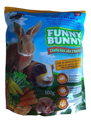 Alimento Conejo Funny Bunny 2k Srv Despacho* Tm