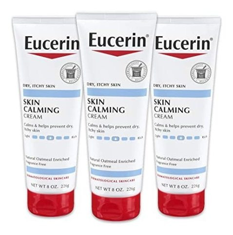 Eucerin Piel Crema Calmante - Loción Para El Cuerpo Completo