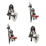 Playmobil Caballeros Cruzados Ingleses Medievales Templarios
