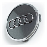 Centro Llanta Para Audi A8 Q3 Q5 Q7 Q8 61mm Gris 4m0601170