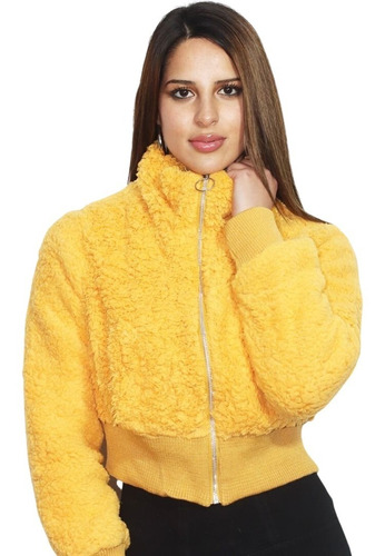 Chaqueta Teddy Con Polar (envío Gratis)