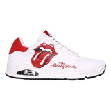 Tenis Skechers Uno Rolling Stones Para Mujer 