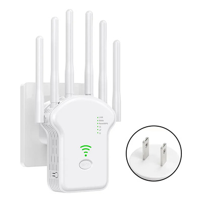 Repetidor Amplificador Wifi Ourlife U136 MAX 1200Mbps 6 Antenas | Envío gratis