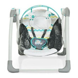 Cadeira De Balanço Para Bebê Mastela 6503 Elétrica Verde